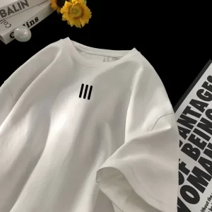Camiseta algodão branca